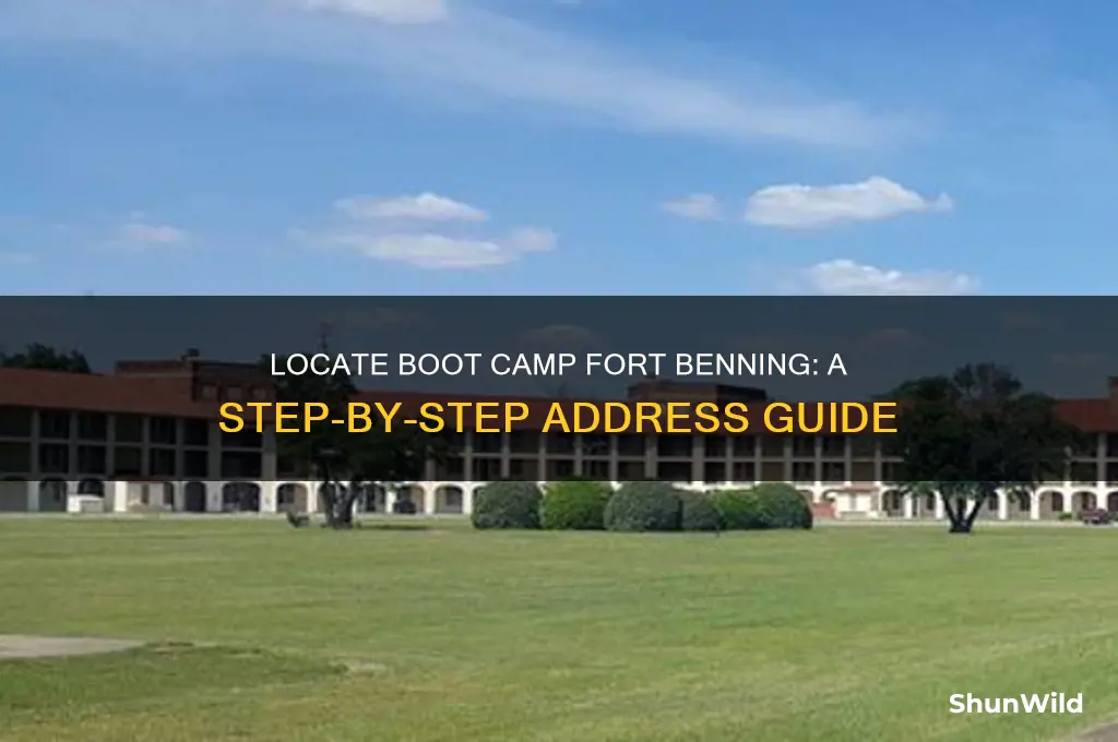 how to find address of boot camp fort benning