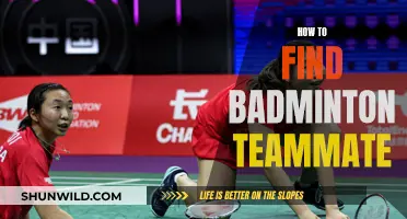 Finding Badminton Partners: Strategies for Success