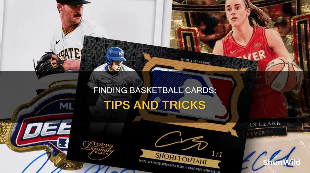 how to find basketball cards