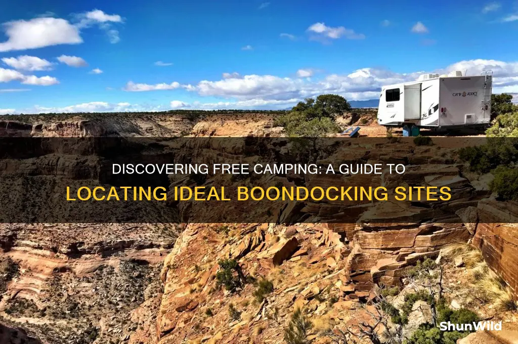 how to find boondocking sites