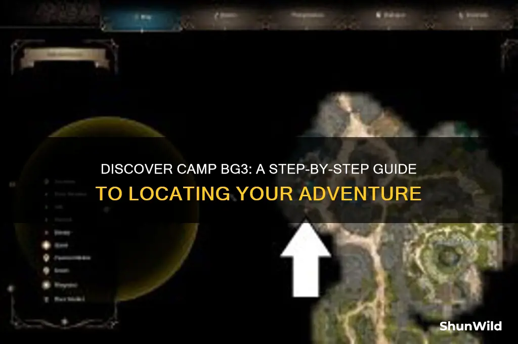 how to find camp bg3