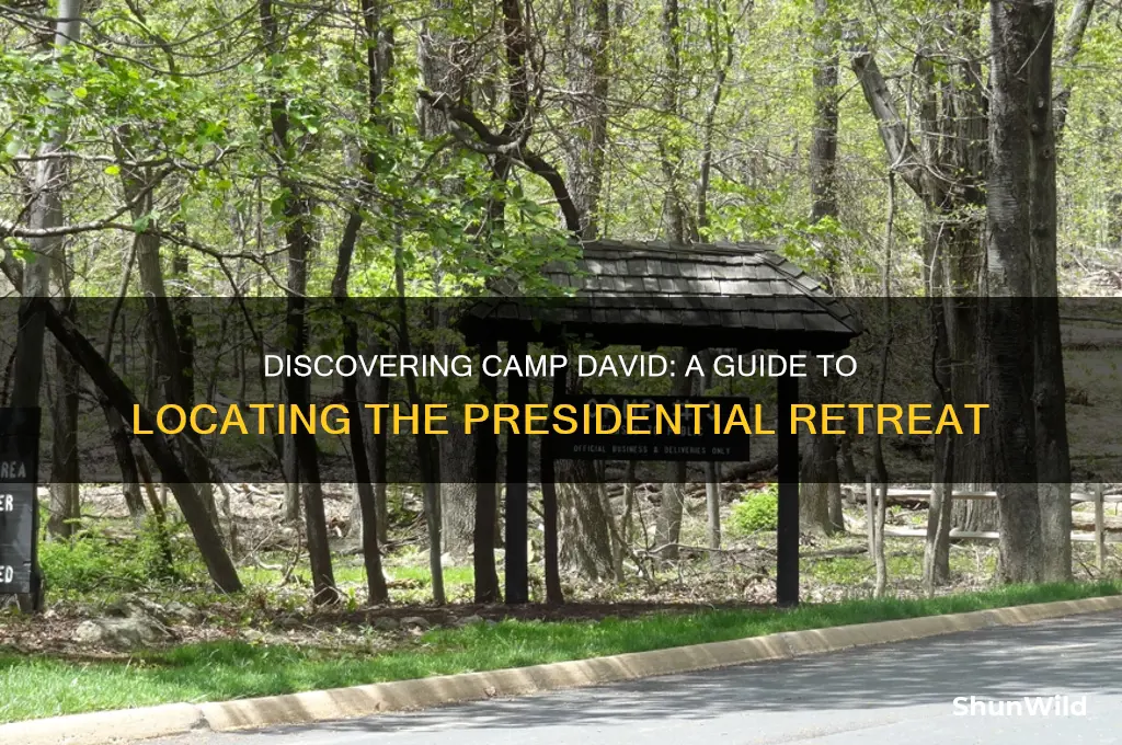 how to find camp david