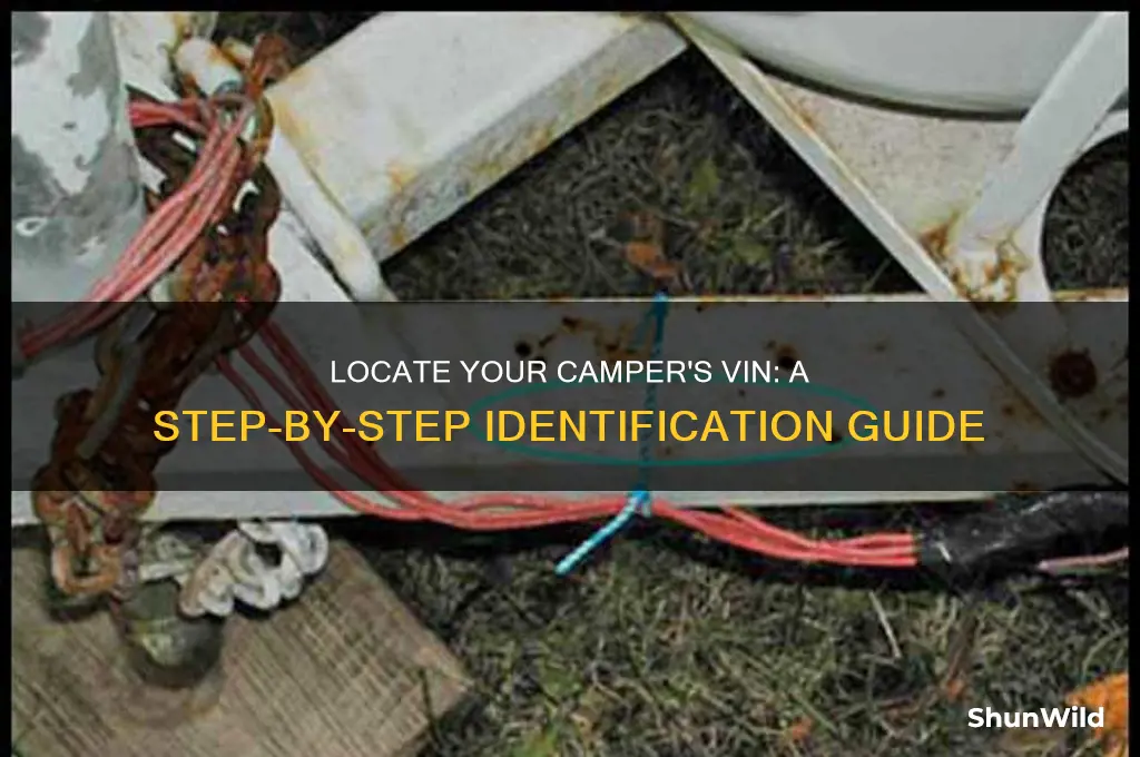 how to find camper vin
