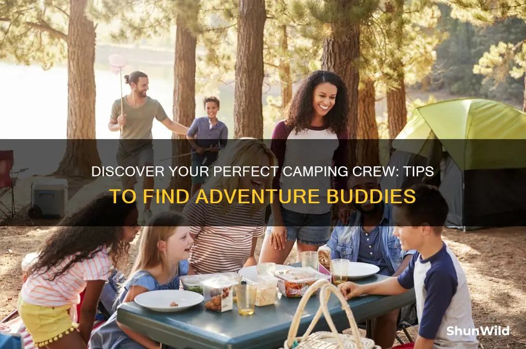 how to find camping buddies