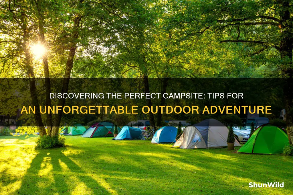 how to find good camping