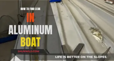 Finding and Fixing Leaks in Your Aluminum Boat