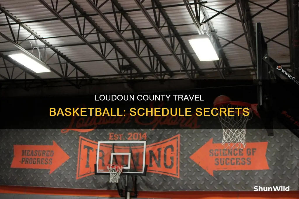 how to find loudoun county travel basketball schedule