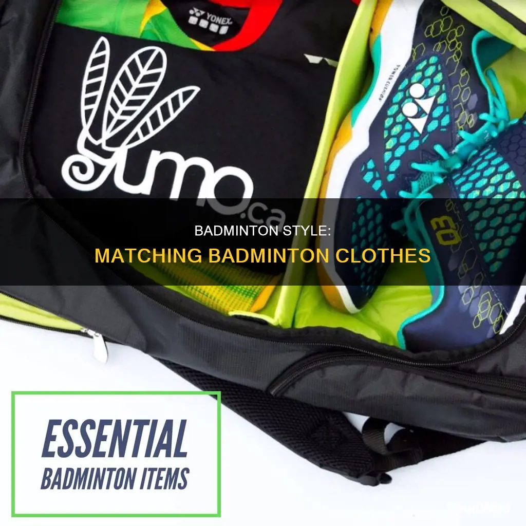 how to find matching badminton clothes