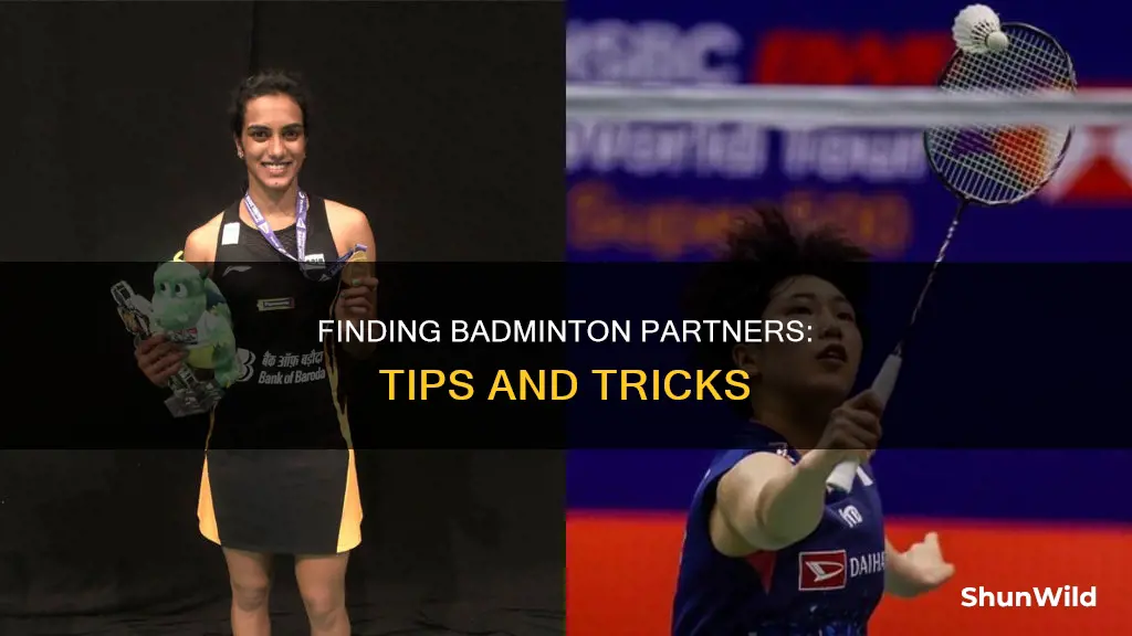 how to find people to play badminton with