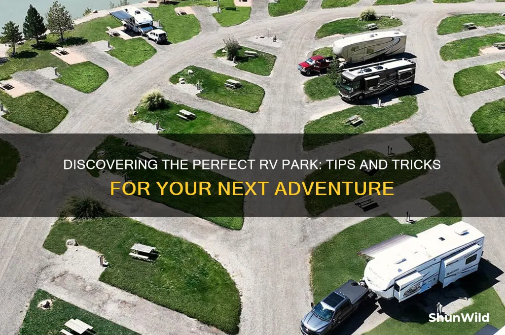 how to find rv parks