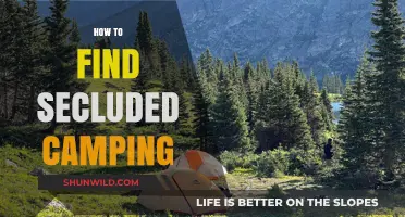 Discover Hidden Gems: A Guide to Finding Secluded Camping Spots