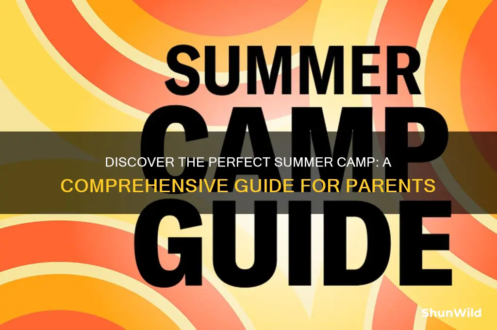 how to find summer camps