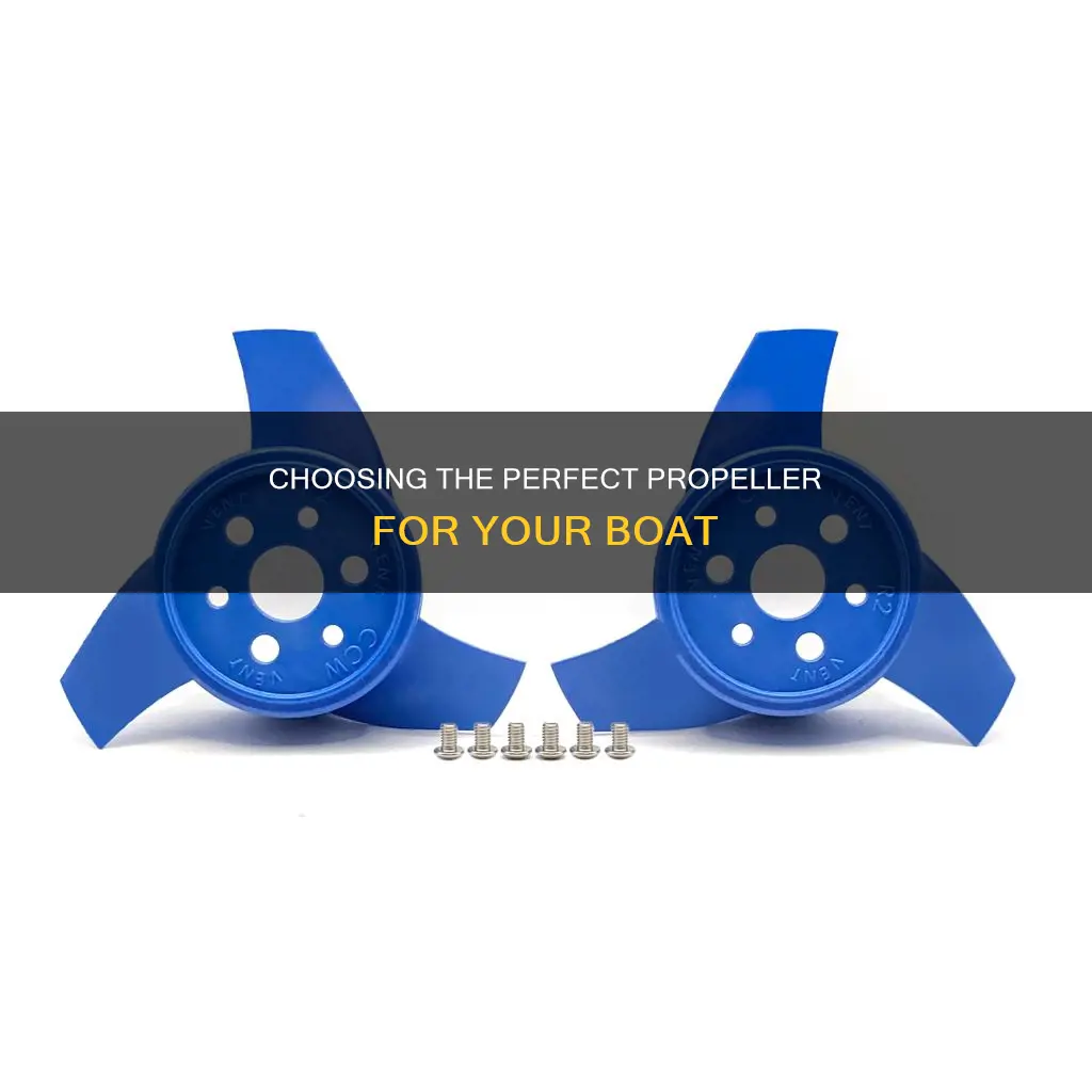 how to find the best propeller for my boat