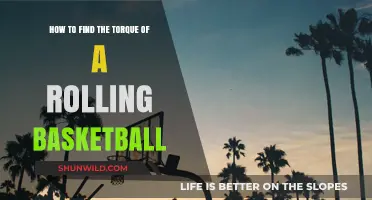 Understanding Rolling Basketballs: Torque and its Calculation