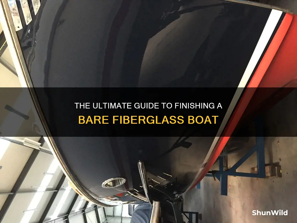 how to finish a bare fiberglass boat