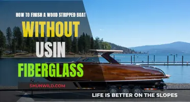 Wood Strip Boat Finishing: No Fiberglass Needed
