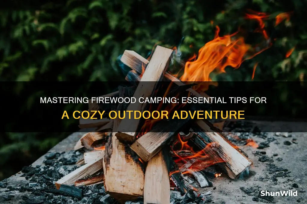 how to firewood camping