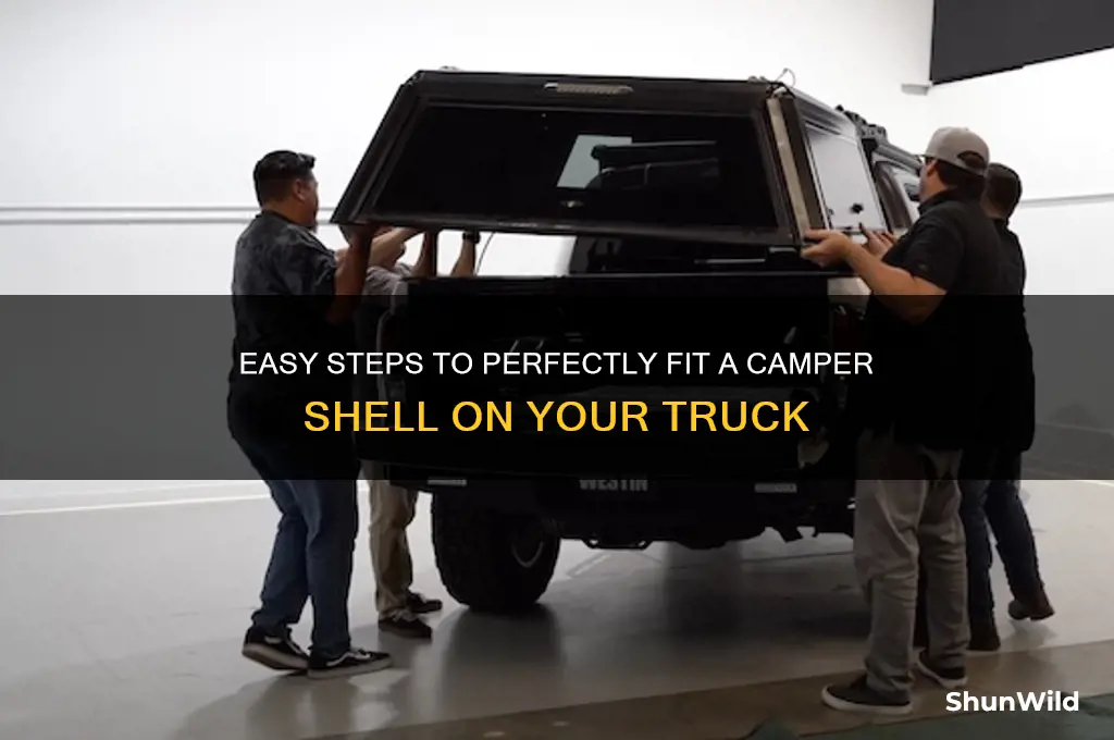 how to fit camper shell