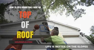 Fixing Basketball Roof Dents: DIY Guide