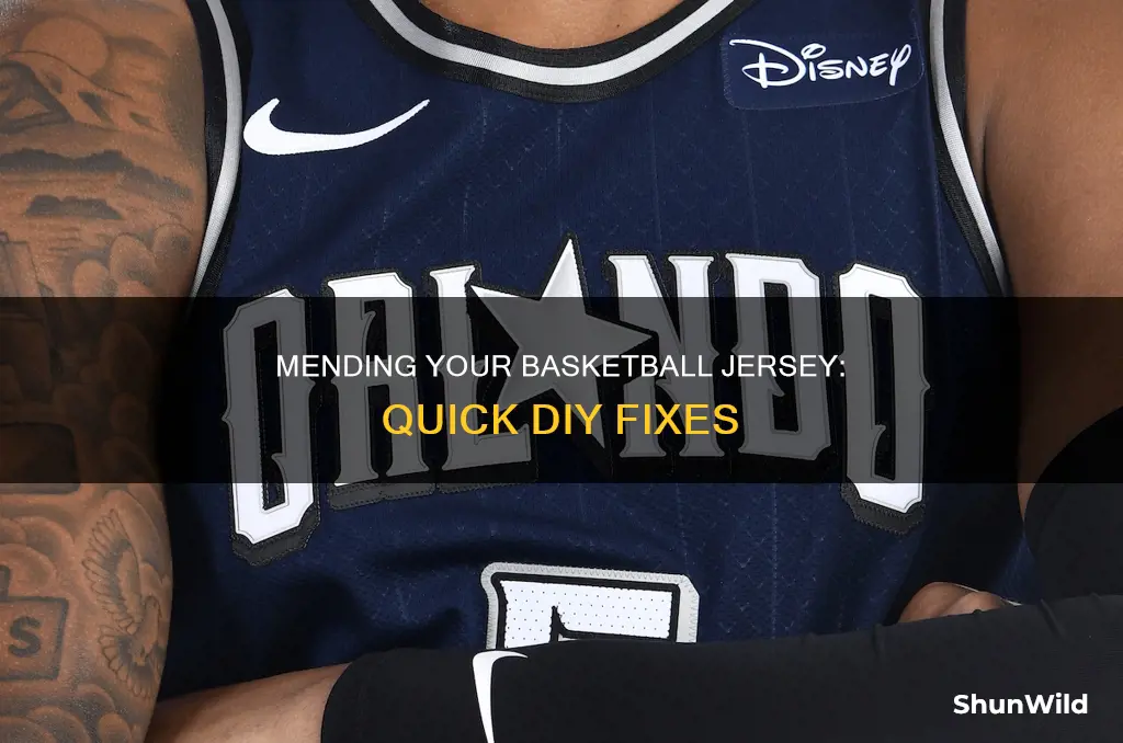 how to fix a basketball jersey