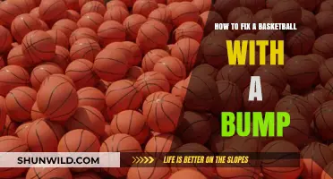 Fixing a Bumpy Basketball: Quick and Easy Solutions