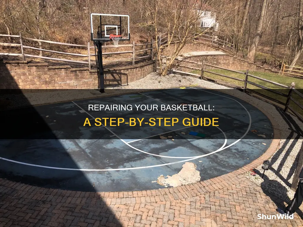 how to fix a basketball