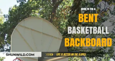 Straightening a Bent Basketball Backboard: DIY Guide