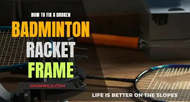 Repairing Your Badminton Racket: A Quick Guide