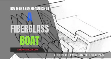 Repairing a Cracked Transom on Your Fiberglass Boat