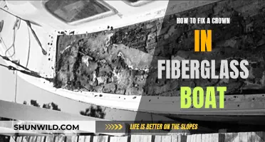 Repairing a Crown in a Fiberglass Boat: A Step-by-Step Guide
