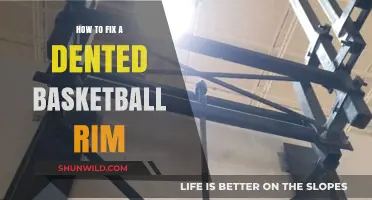 Fixing Your Basketball Rim: DIY Guide to Repairing Dents