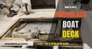 Revive Your Boat Deck: A Guide to Fiberglass Repair