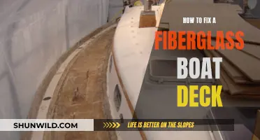 Repairing a Fiberglass Boat Deck: A Comprehensive Guide