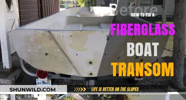 Reviving Your Boat's Transom: A Guide to Fiberglass Repair