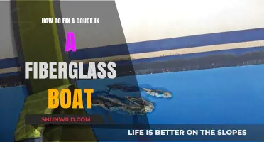 Gouge Repair: Restoring Your Fiberglass Boat's Smooth Finish