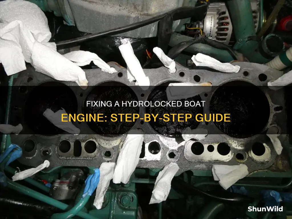 how to fix a hydrolocked boat engine