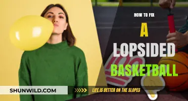 Fixing a Lopsided Basketball: Easy Steps to Ensure Even Bouncing