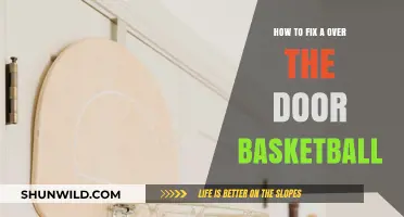 Easy Fixes for Your Over-the-Door Basketball Set