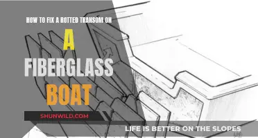 Repairing Rotted Transom on a Fiberglass Boat