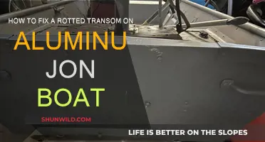 Fixing Rotted Transom on Aluminum Jon Boats: Easy DIY Guide