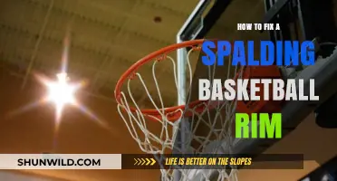 Spalding Basketball Rim Repair: A Step-by-Step Guide