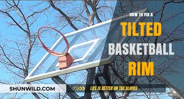 Straightening a Basketball Rim: DIY Guide to Fixing a Tilted Rim