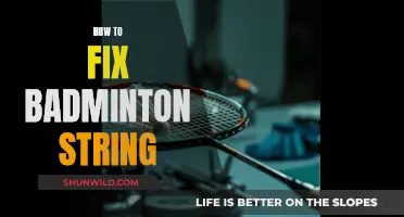 Fixing Badminton Strings: A Step-by-Step Guide