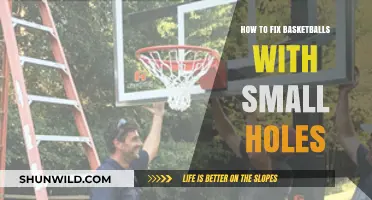 Fixing Basketballs: Patching Small Holes