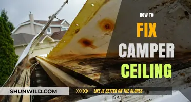 DIY Camper Ceiling Repair: Easy Steps to Restore Your RV's Interior