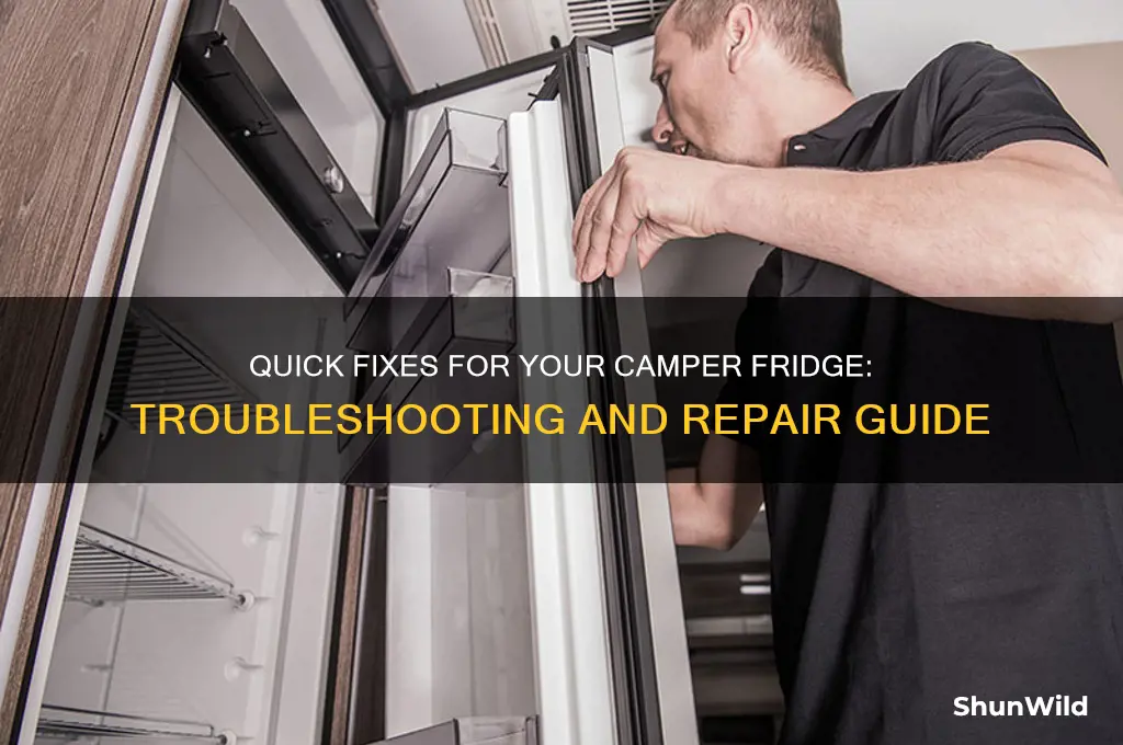 how to fix camper fridge