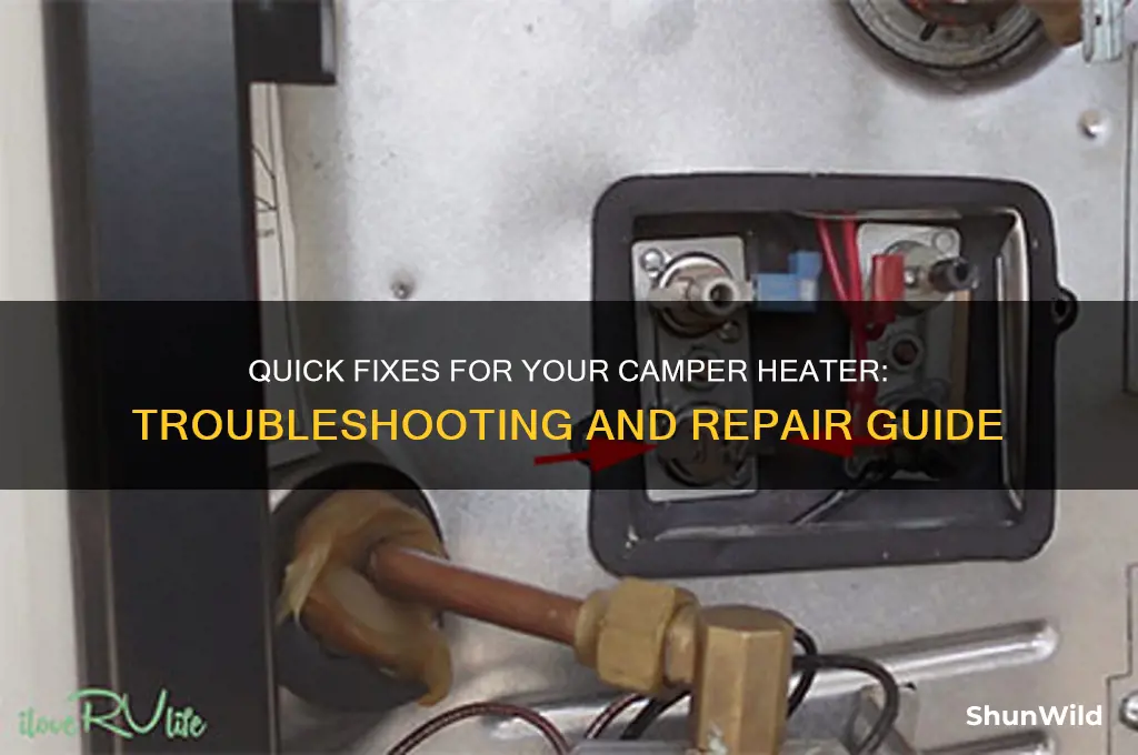 how to fix camper heater