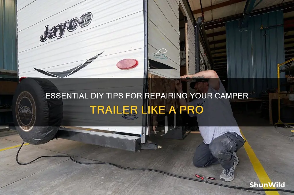 how to fix camper trailer