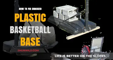 Repairing a Cracked Plastic Basketball Base: A DIY Guide