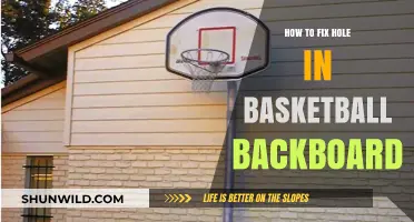 Repairing Your Basketball Backboard: Fixing Holes
